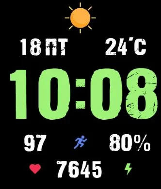 Циферблат Large RU